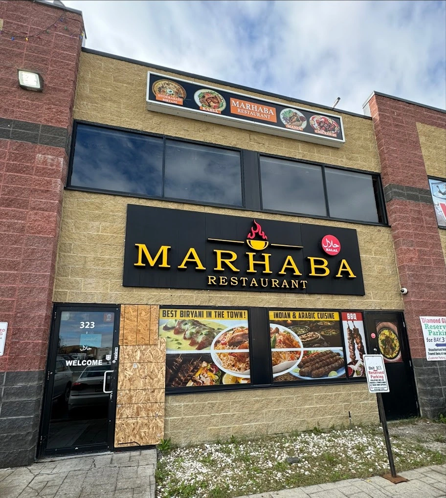 Marhaba Restaurant signature dishes - Authentic Arabic and Indian halal cuisine in Calgary