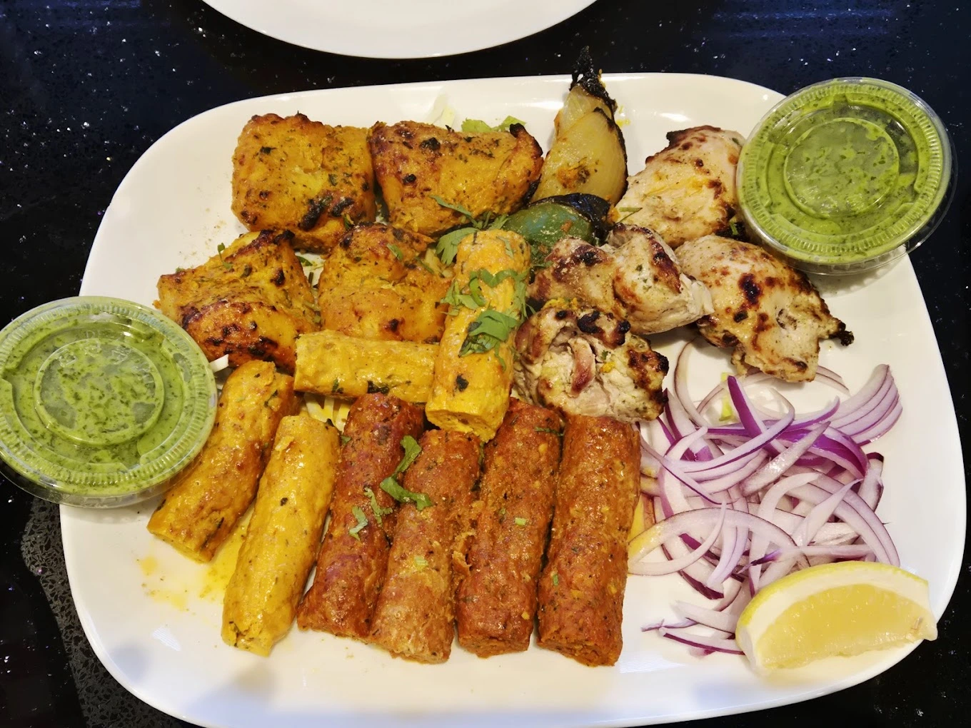 Arabic Rice Dishes at Marhaba Restaurant Calgary